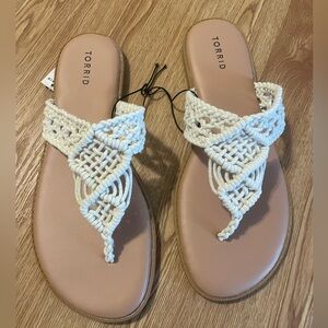 Torrid braided sandal